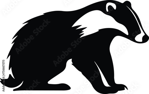 badger silhouette