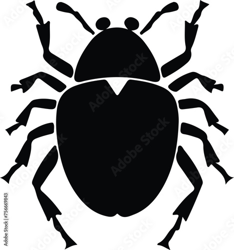 bedbug silhouette