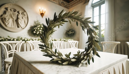 Peace & Unity: Symbolic Crowns for a Greek Wedding