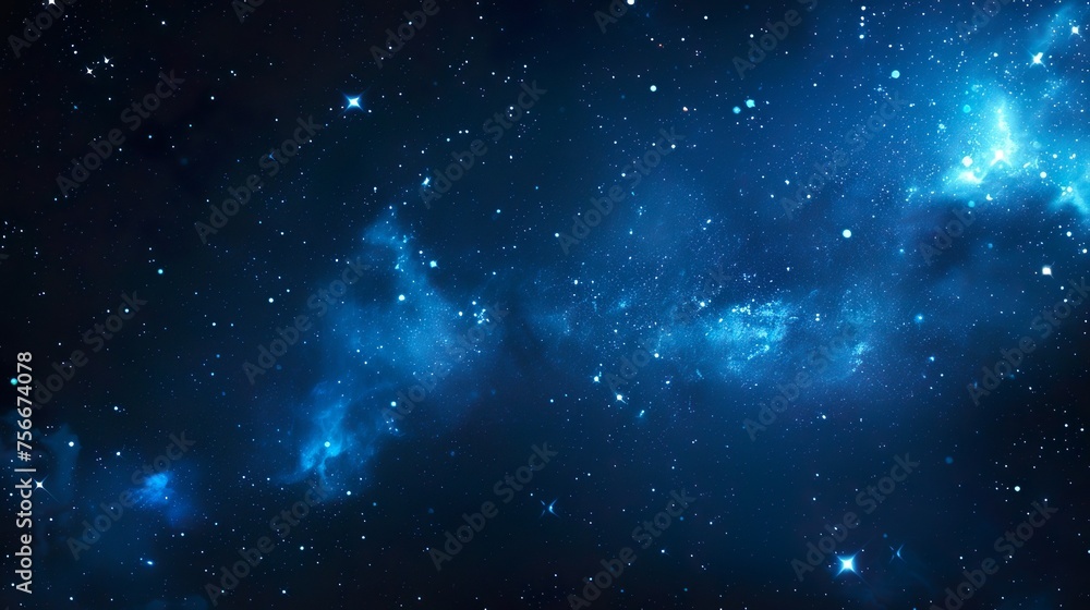 Night sky with stars and lights background Night sky with stars and lights background