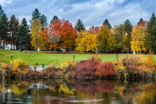 Fall Colors by the River
