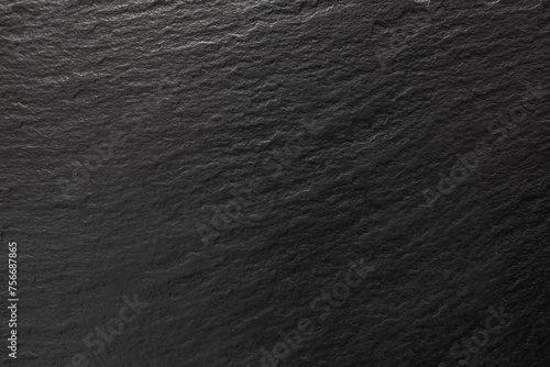Black stone tile structure detail, close up texture