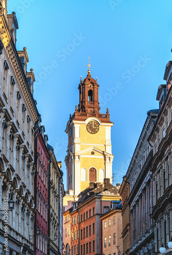 Storkyrkan, the oldest church in Gamla Stan, Stockholm, Sweden photo