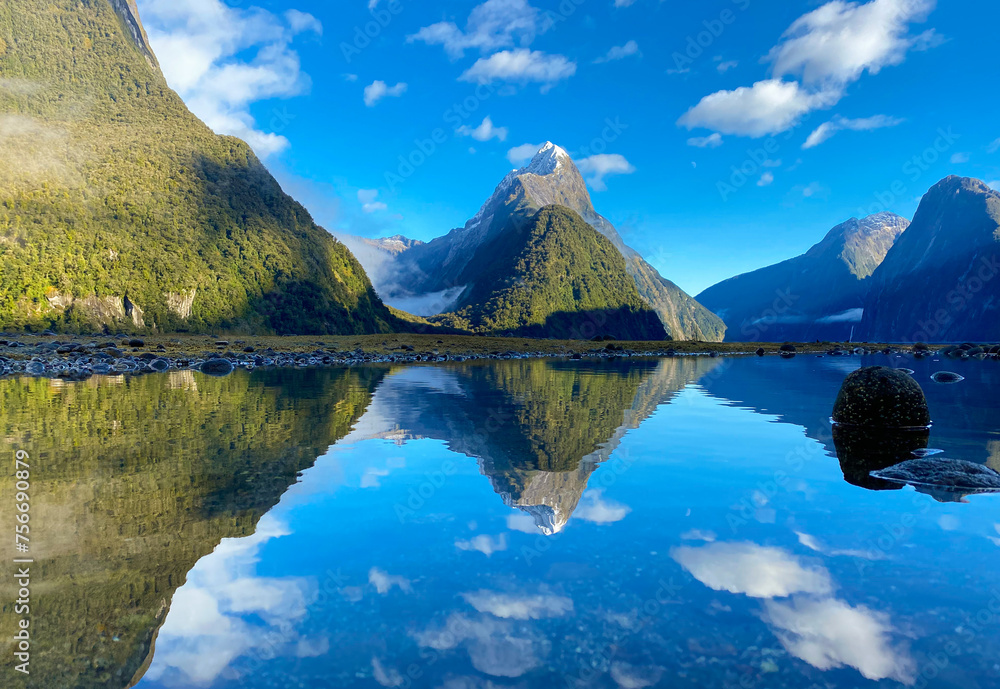 reflection in lake