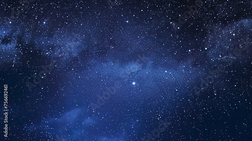 Blue night starry sky, space, background for screensaver. Astrology, horoscope, zodiac signs