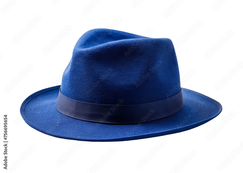 Blue hat isolated on transparent background. Blue hat isolated on transparent background.