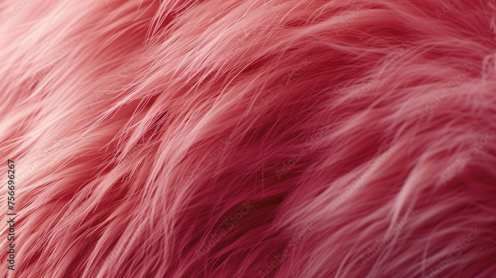 Fototapeta premium Delicate Pink Fuzz: Extreme Close-Up