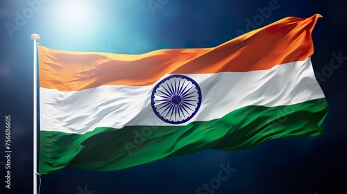 Photograph of flag india good for India independence day