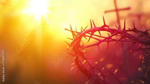 Resurrection Radiance: Easter Crown with Sunburst