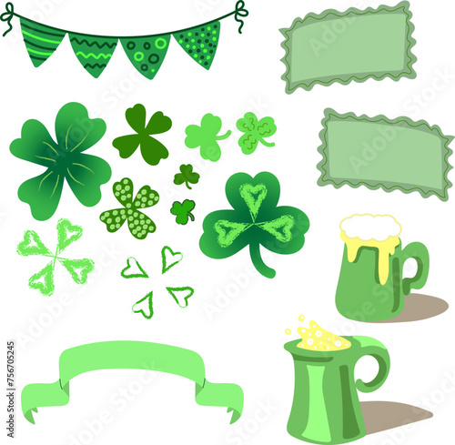 Saint Patrick Elements (ID: 756705245)