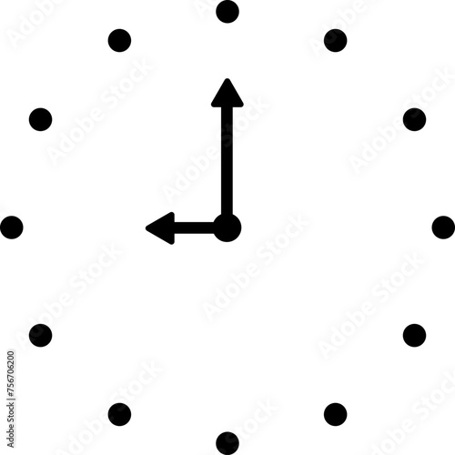 Round Clock