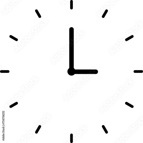 Round Clock