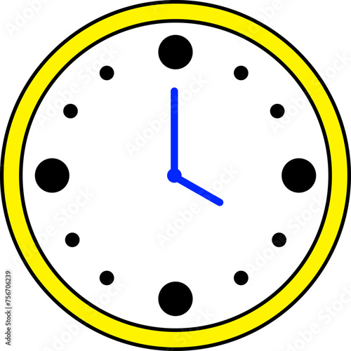 Round Clock