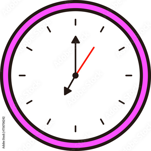 Round Clock