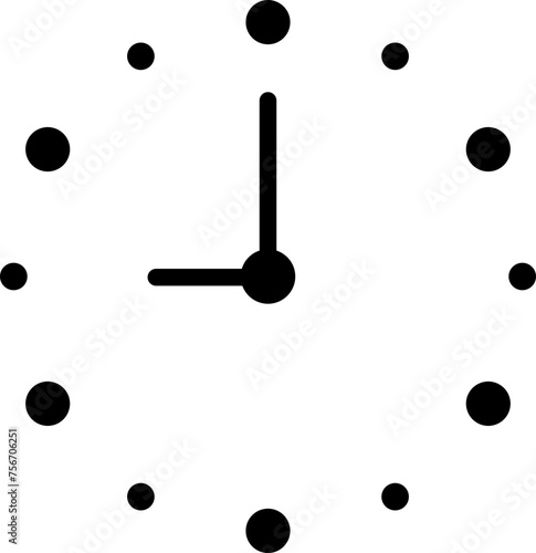 Round Clock