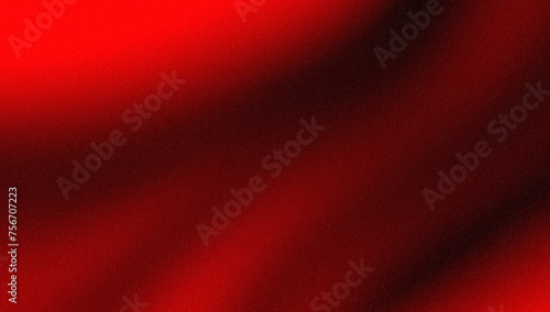 Abstract background red color flow grainy wave dark noise texture cover header wallpaper design