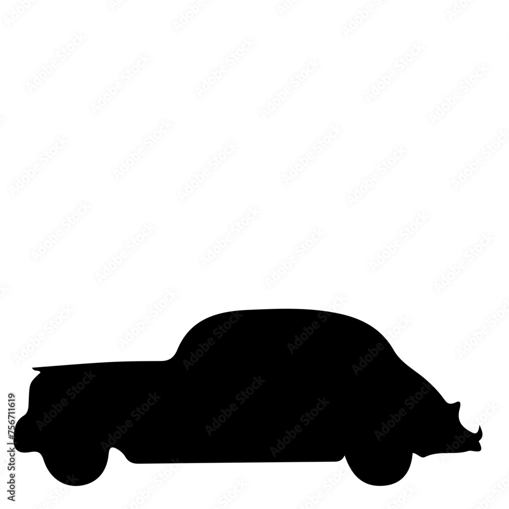 silhouette of a car silhouette of a car
