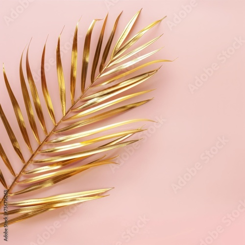 golden palm branch.