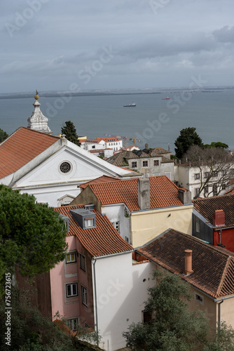 architectural view of lisbon portugal