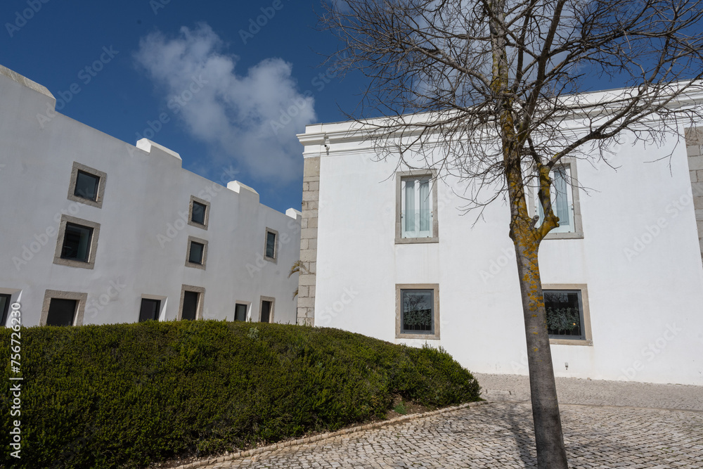 Interior of the courtyard of the Citadel of the Palace of Cascais