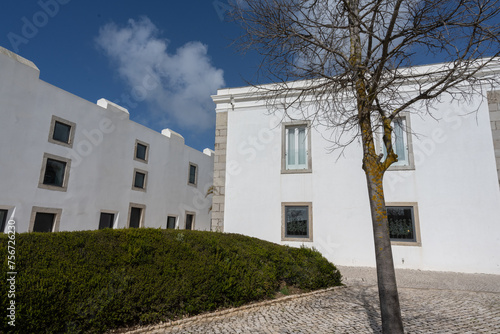 Interior of the courtyard of the Citadel of the Palace of Cascais