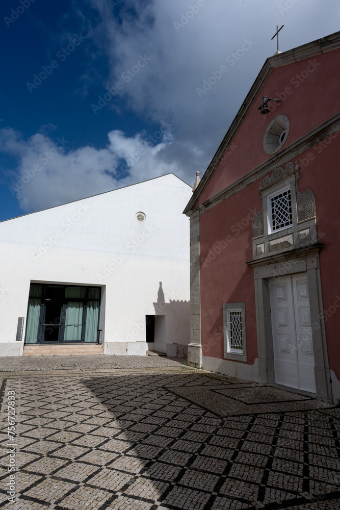 Interior of the courtyard of the Citadel of the Palace of Cascais