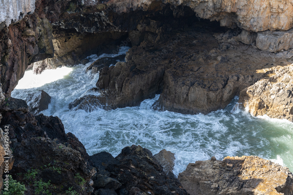 Hellmouth is a rift found on the coast on the outskirts