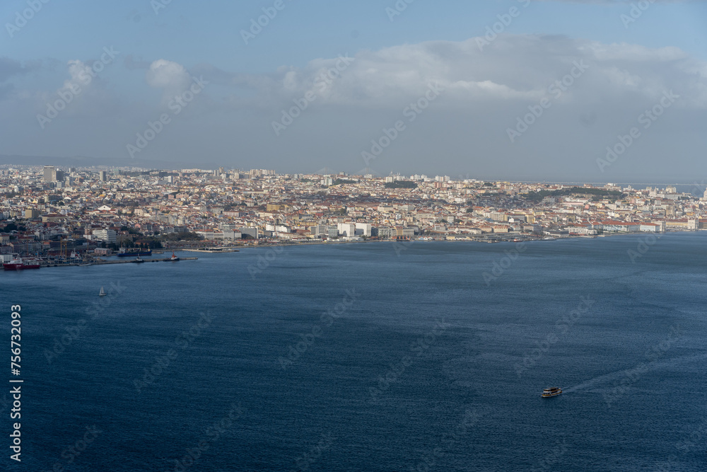 strip of atlantic beaches in lisbon portugal