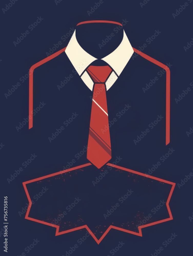 Father's Day celebration poster with men's fashion concept, generative ai Father's Day celebration poster with men's fashion concept, generative ai