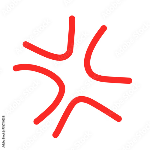 Angry symbol 