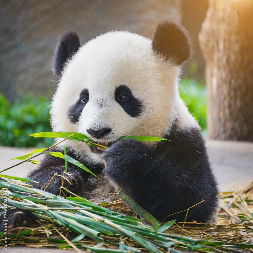Obraz premium panda
