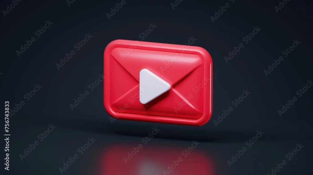 A red square button with a white arrow symbol. Suitable for web design and navigation purposes A red square button with a white arrow symbol. Suitable for web design and navigation purposes