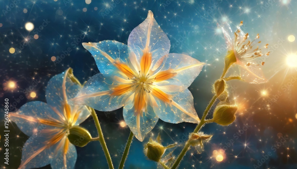 background with fractal flowers background with fractal flowers