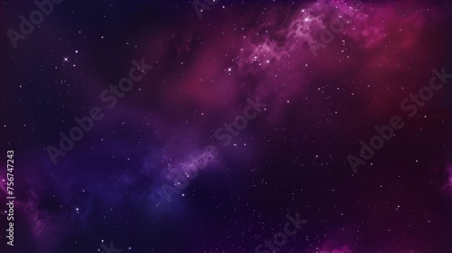 Colorful Nebula: A Vivid Night Sky Tile Generative AI