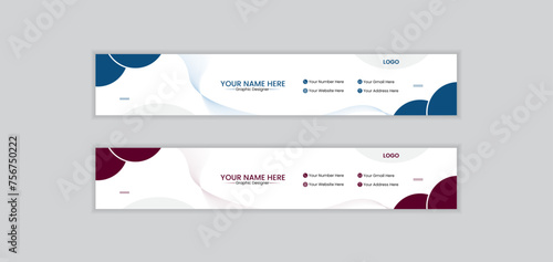 linkedin cover design template with 2 colors for your business agency, banner design template for your header.