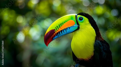 Toucan bird in nature. Selective focus. © PSCL RDL