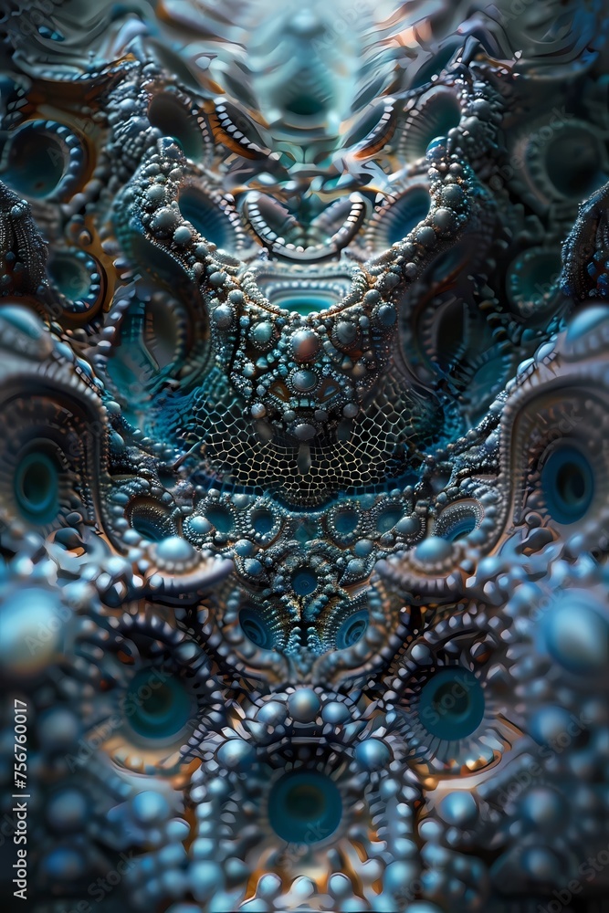 Fractal Depths background Fractal Depths background