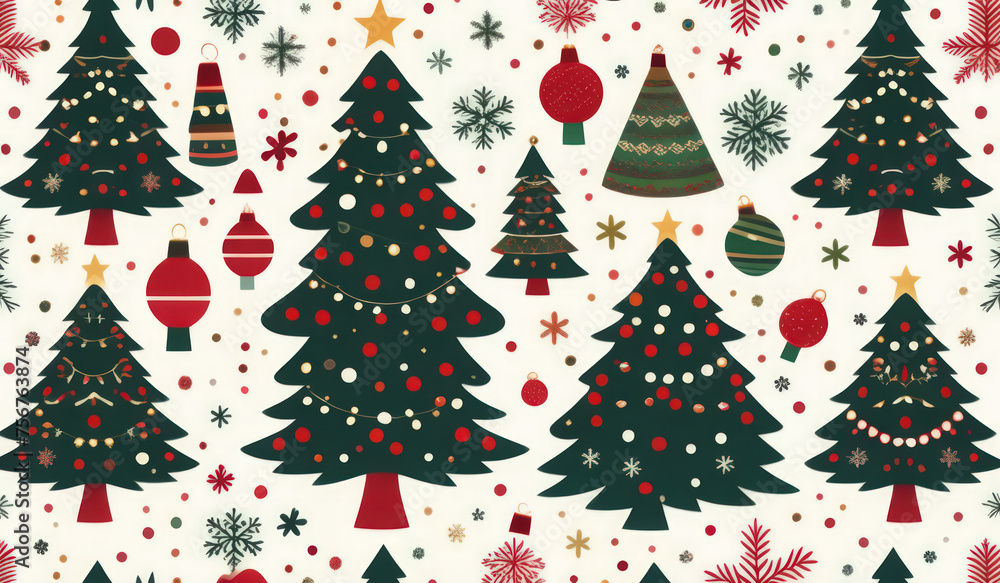 christmas tree pattern or seamless christmas pattern or christmas pattern or christmas tree icon or christmas tree wallpaper or christmas tree design or christmas tree flat design or vector christmas 