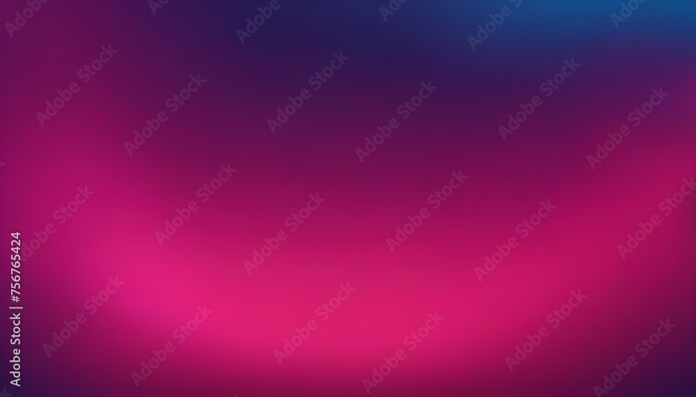 Fototapeta premium color gradient bright Raspberry and shades of blue grainy background, dark abstract wallpaper