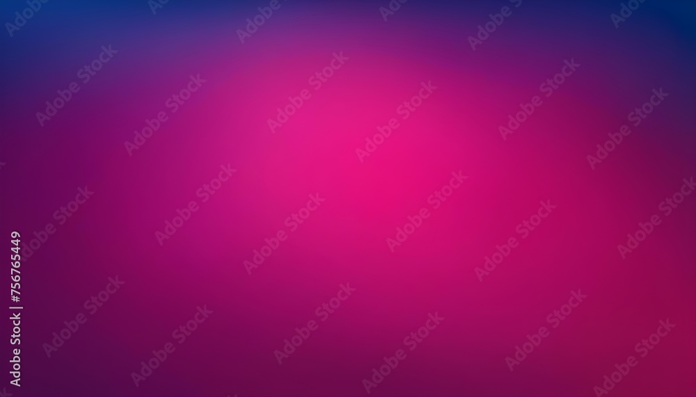 Fototapeta premium color gradient bright Raspberry and shades of blue grainy background, dark abstract wallpaper
