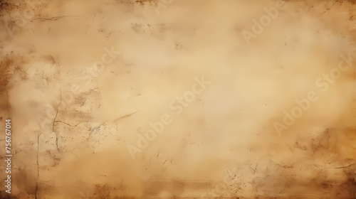 Paper texture, old vintage brown parchment background