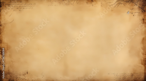 Paper texture, old vintage brown parchment background