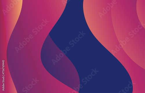 Modern abstract pink banner background	