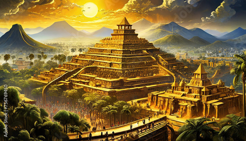 beautiful mythical places – El Dorado Golden city
