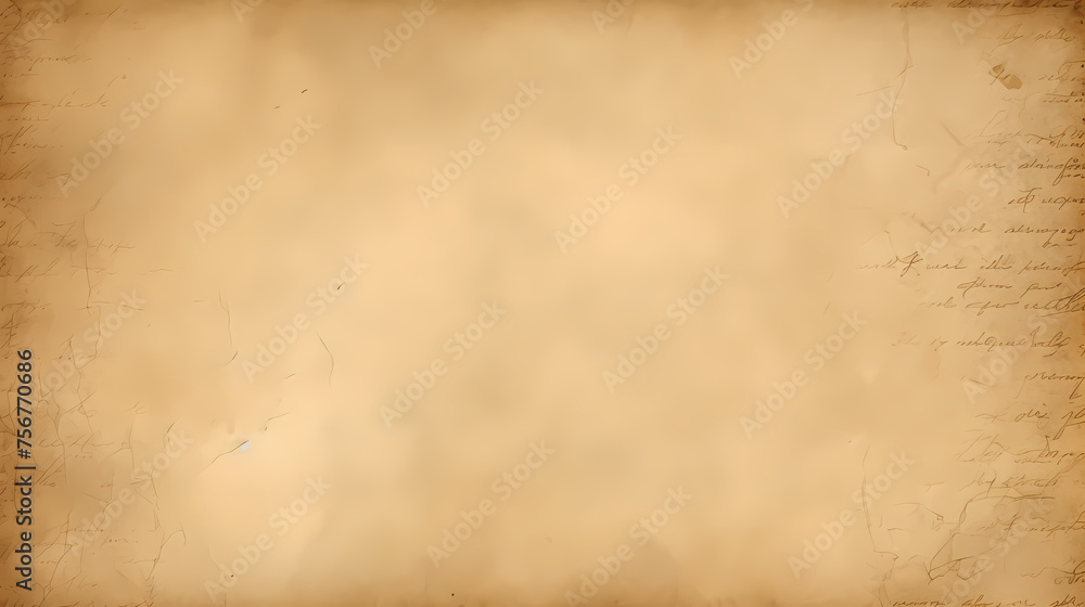 Obraz premium Parchment, paper texture cardboard background