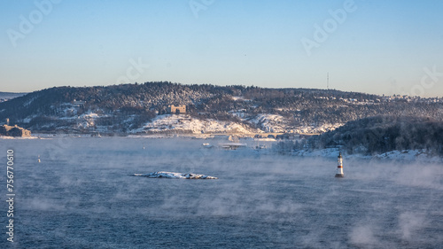 Canvas Print Oslofjord