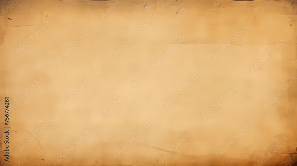 Parchment, horizontal antique parchment texture