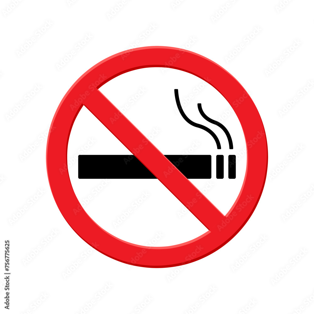 no smoking sign on white background, forbidden circle, black cigarette icon with red crossed out circle vector image for public area no smoking sign on white background, forbidden circle, black cigarette icon with red crossed out circle vector image for public area