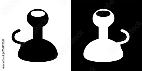 Illustration vector graphics of video game icon