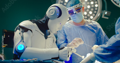 Obraz na plátně Medical artificial intelligence